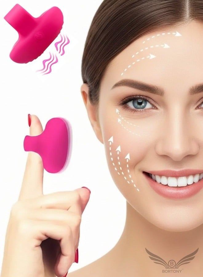 بورتوني جهاز تدليك صغير محمول للعين والوجه، قابل لإعادة الشحن عبر منفذ USB، أدوات تدليك للعناية بالبشرة، يخفف الهالات السوداء والانتفاخات وإرهاق العينين، ويشد عضلات الوجه، ويحارب علامات الشيخوخة. - Image 1